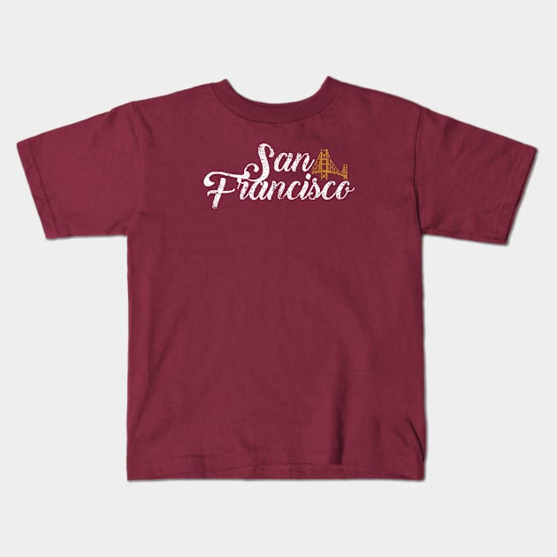 San Francisco Kids T-Shirt by SixThirtyDesign